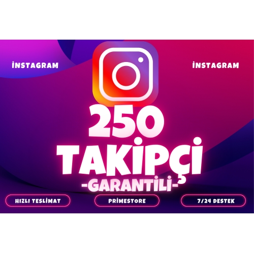  ✨ANLIK İNSTAGRAM GLOBAL 250 TAKİPÇİ✨